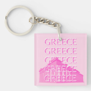 Griechenland, Reisemöglichkeiten, Pastell Reisen K Schlüsselanhänger