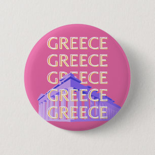 Griechenland Reisen Kunst, Sommer Reisen Kunst, Re Button