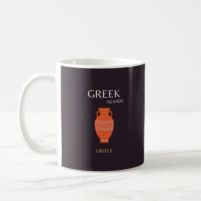 Griechenland, Reisen, Preppy Kaffeetasse (Links)