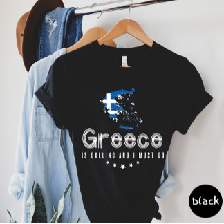 Griechenland ruft an und ich muss T - Shirt gehen