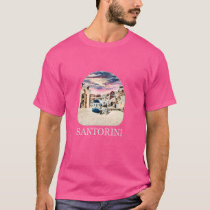 Griechenland Santorin T-Shirt