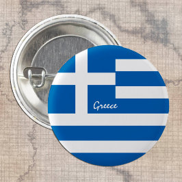 Griechenland - Schaltfläche, patriotische griechis Button