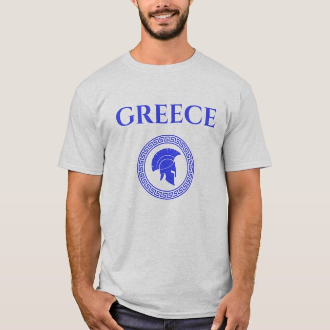 Griechenland Spartan T-Shirt (Vorderseite)