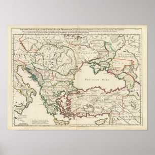 Griechenland, Türkei, Europa Poster