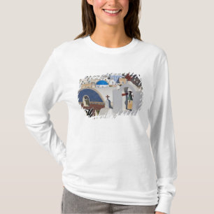 Griechenland und die griechische Insel Santorini S T-Shirt