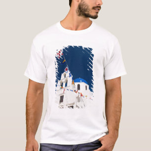 Griechenland und die griechische Insel Santorini S T-Shirt