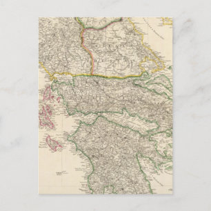 Griechenland und die Ionischen Inseln Postkarte