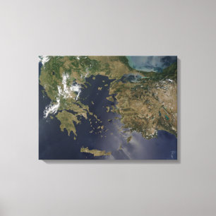 Griechenland und die Türkei Leinwanddruck