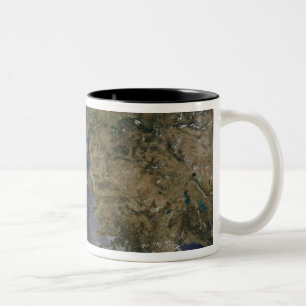 Griechenland und die Türkei Zweifarbige Tasse