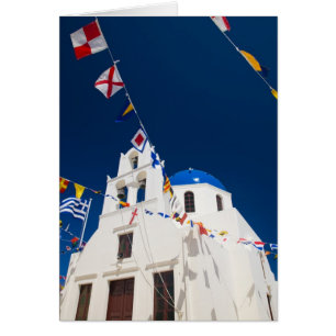 Griechenland und griechische Insel Santorin Stadt