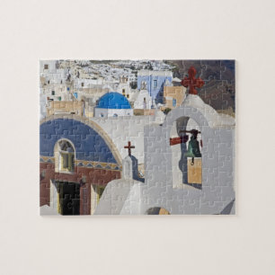 Griechenland und griechische Insel Santorin Stadt 