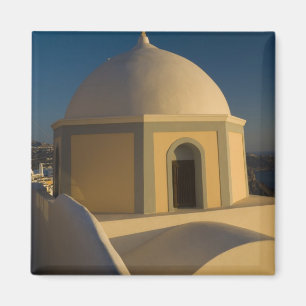 Griechenland und griechische Insel Santorin Stadt  Magnet