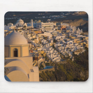Griechenland und griechische Insel Santorin Stadt Mousepad