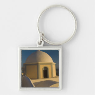 Griechenland und griechische Insel Santorin Stadt Schlüsselanhänger