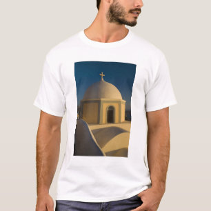 Griechenland und griechische Insel Santorin Stadt T-Shirt