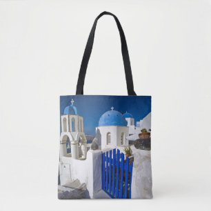 Griechenland und griechische Insel Santorin Stadt Tasche
