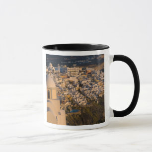 Griechenland und griechische Insel Santorin Stadt Tasse