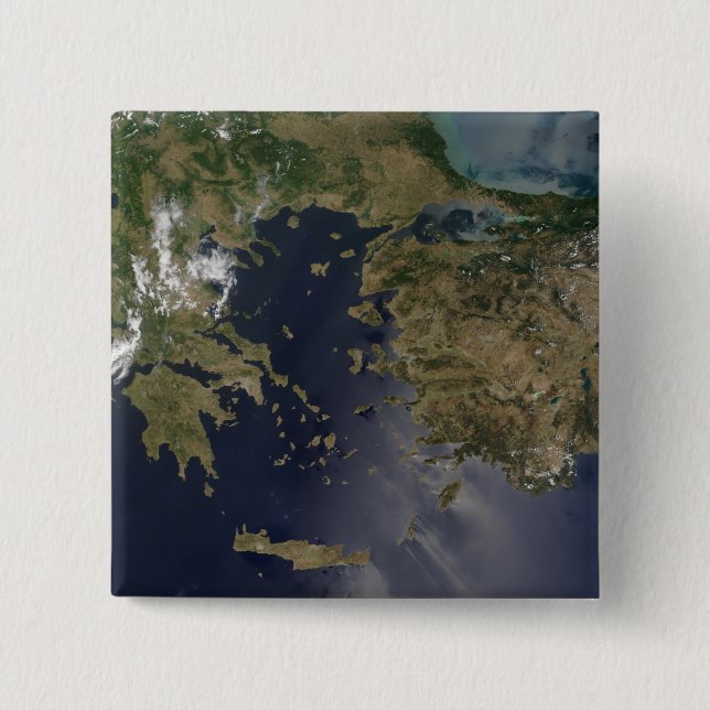 Griechenland und Türkei Button (Vorderseite)