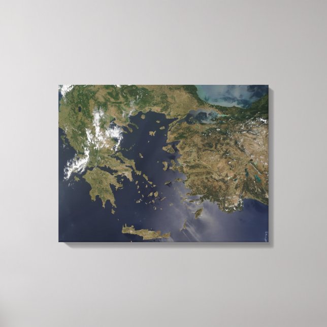 Griechenland und Türkei Leinwanddruck (Vorderseite)