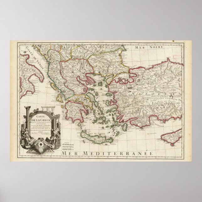 Griechenland und Türkei Poster (Vorne)