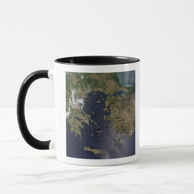 Griechenland und Türkei Tasse (Links)
