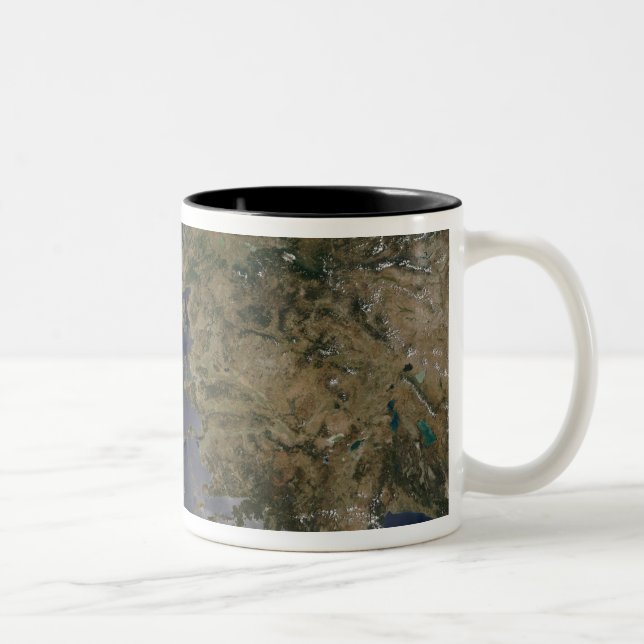Griechenland und Türkei Zweifarbige Tasse (Rechts)