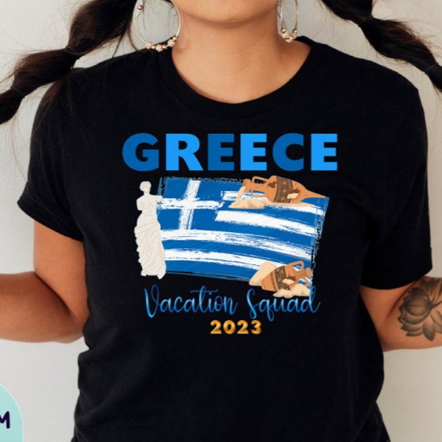 Griechenland Vacation Europe Travel Group Matching T-Shirt (Von Creator hochgeladen)