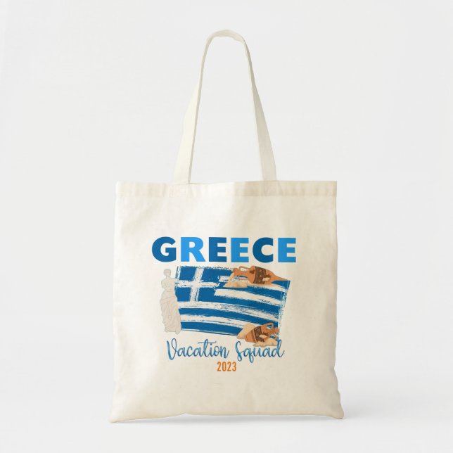 Griechenland Vacation Europe Travel Group Matching Tragetasche (Vorne)