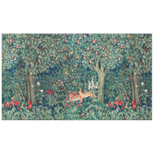 GRIECHENLAND, WALDBREITTIERE Hares, Grüne Blüte  Tischdecke