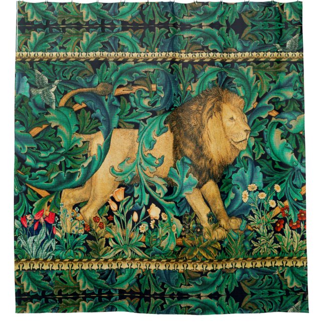 GRIECHENLAND,WALDTIERE LION DUSCHVORHANG (Vorderseite)
