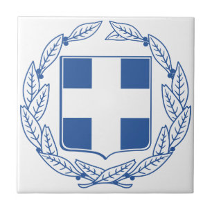 Griechenland-Wappen Fliese
