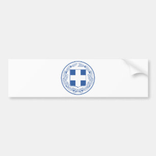 Griechenland-Wappen GR Autoaufkleber