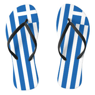 Griechenlandflagge Flip Flops