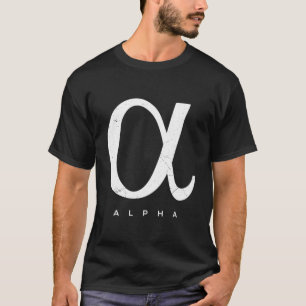 Griechisch Alpha T-Shirt