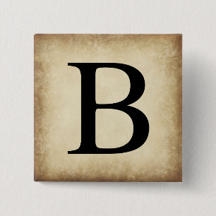 Griechisch Alphabet Letter Beta Button