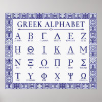 Griechisch Alphabet