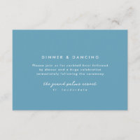 Griechisch-blaue Kachel-Rahmen einfache Hochzeitse