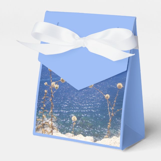 Griechisch-Blaues Meer - Gefälligkeitsbox Geschenkschachtel (Vorderseite)