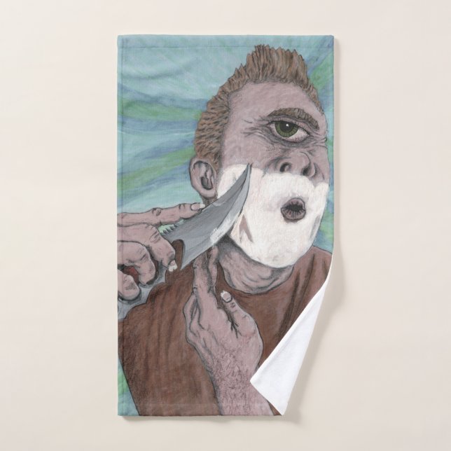 Griechisch Cyclops Knife Shave Fantasy Art Bath Ha Badhandtuch Set (Handtuch)