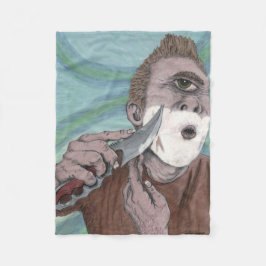 Griechisch Cyclops Knife Shave Fantasy Art Blanka Fleecedecke
