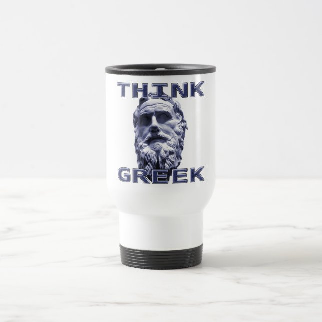 Griechisch denken reisebecher (Mittel)