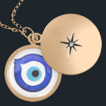 Griechisch Evil Eye Pendant Necklace Mati Nazar Ch Medaillon<br><div class="desc">Schützen Sie sich vor negativer Energie und gewinnen Sie viel Glück mit diesem wunderschönen Imitat goldene Augenhalskette. Das böse Auge ist in vielen Kulturen wie der Türkei, Griechenland und dem Nahen Osten ein Symbol des Schutzes und der Abwehr des Bösen. Man glaubt, dass das Tragen einer bösen Augenhalskette einen vor...</div>