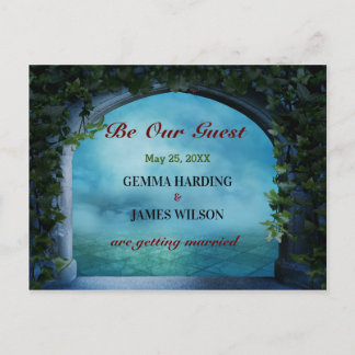 Griechisch Fantasy Romance Arch Ivy Blue Save the Ankündigungspostkarte
