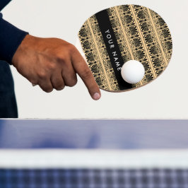 Griechisch Fret Arabesque Brown, Ihr Name, persona Tischtennis Schläger