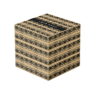 Griechisch Fret Arabesque Brown, Ihr Name, persona Würfel