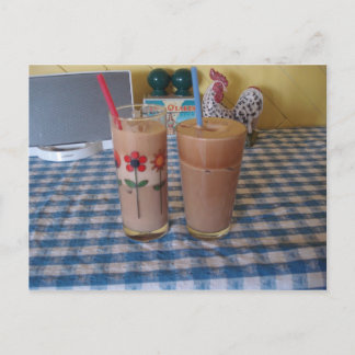 Griechisch für zwei postkarte