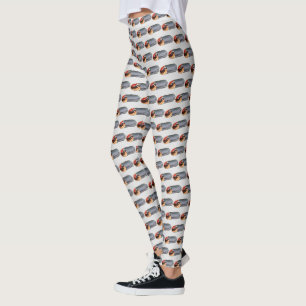 Griechisch Gyro Pita Fleisch Sandwich mediterrane Leggings