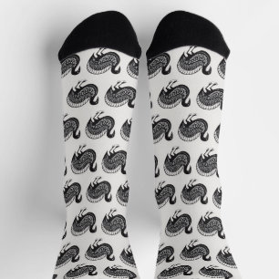 Griechisch Inspirierte Vogelsocken Socken