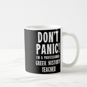 Griechisch-Lehrer Kaffeetasse
