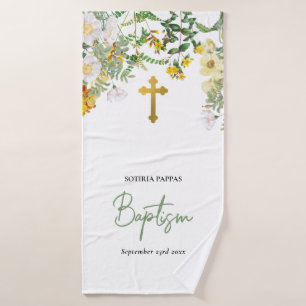 Griechisch-orthodoxe Christening Baptismus Badehandtuch